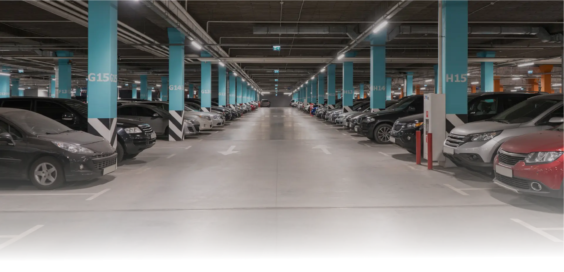 Parking entrance control solution background image