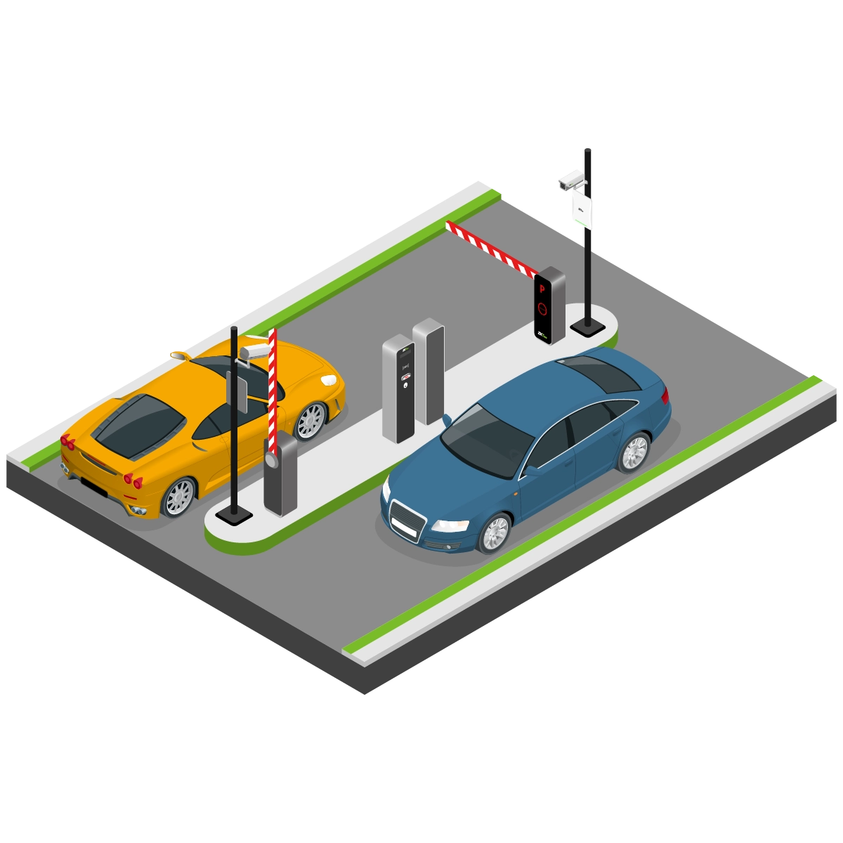 entrance control solution scenario